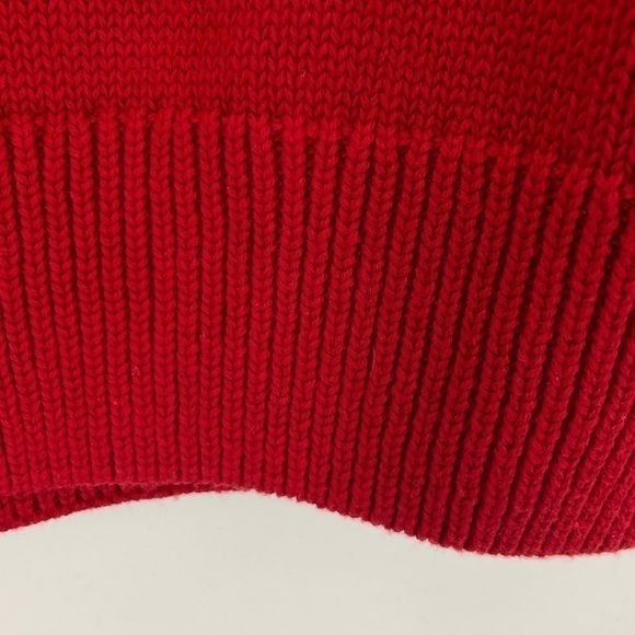 CHAPS Mens NWOT Red Cotton Classic Crewneck Sweater Size XL - Picture 6 of 13